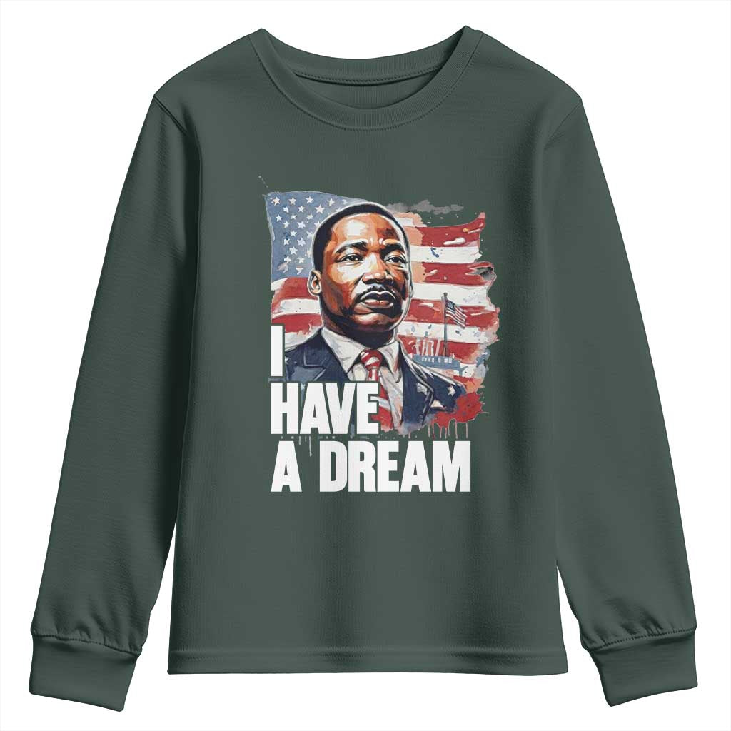 Martin Luther King Jr Youth Sweatshirt I Have A Dream - African Pride