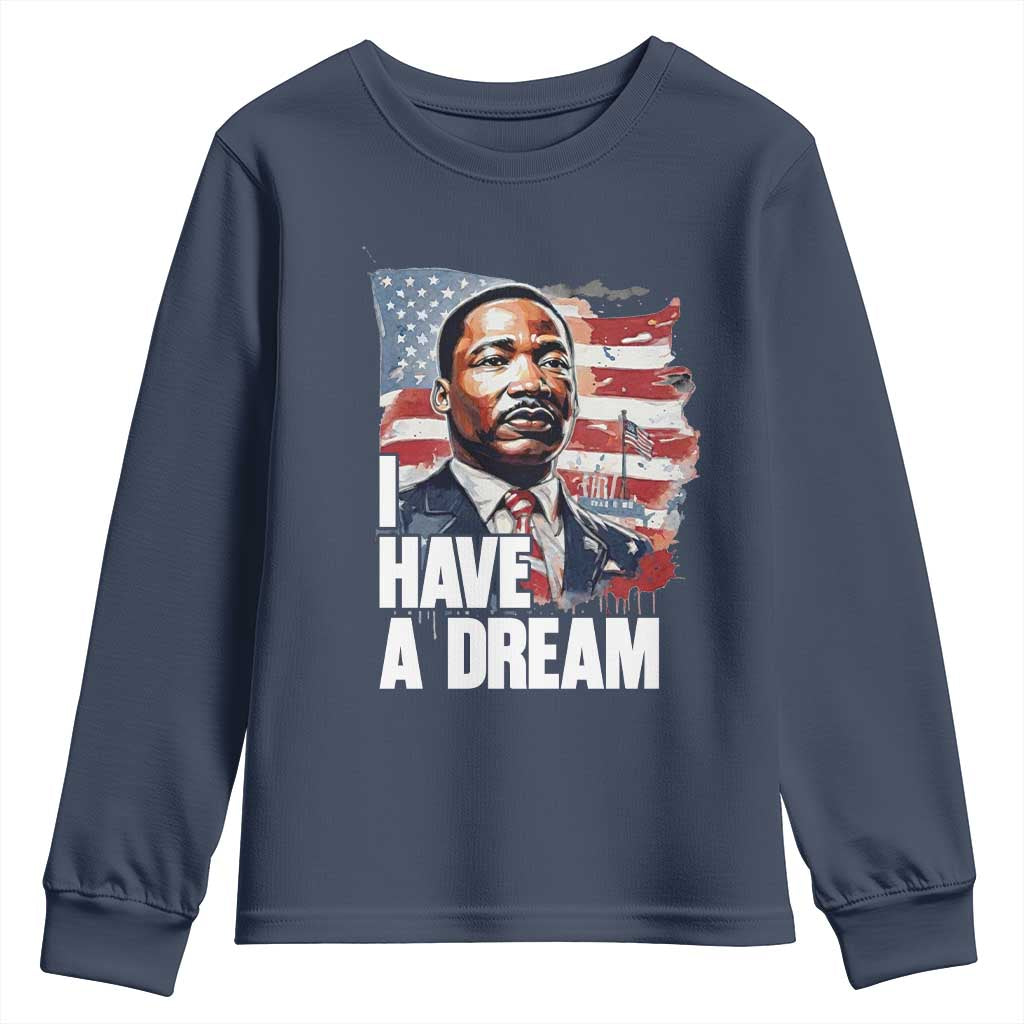 Martin Luther King Jr Youth Sweatshirt I Have A Dream - African Pride
