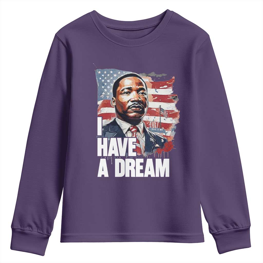 Martin Luther King Jr Youth Sweatshirt I Have A Dream - African Pride