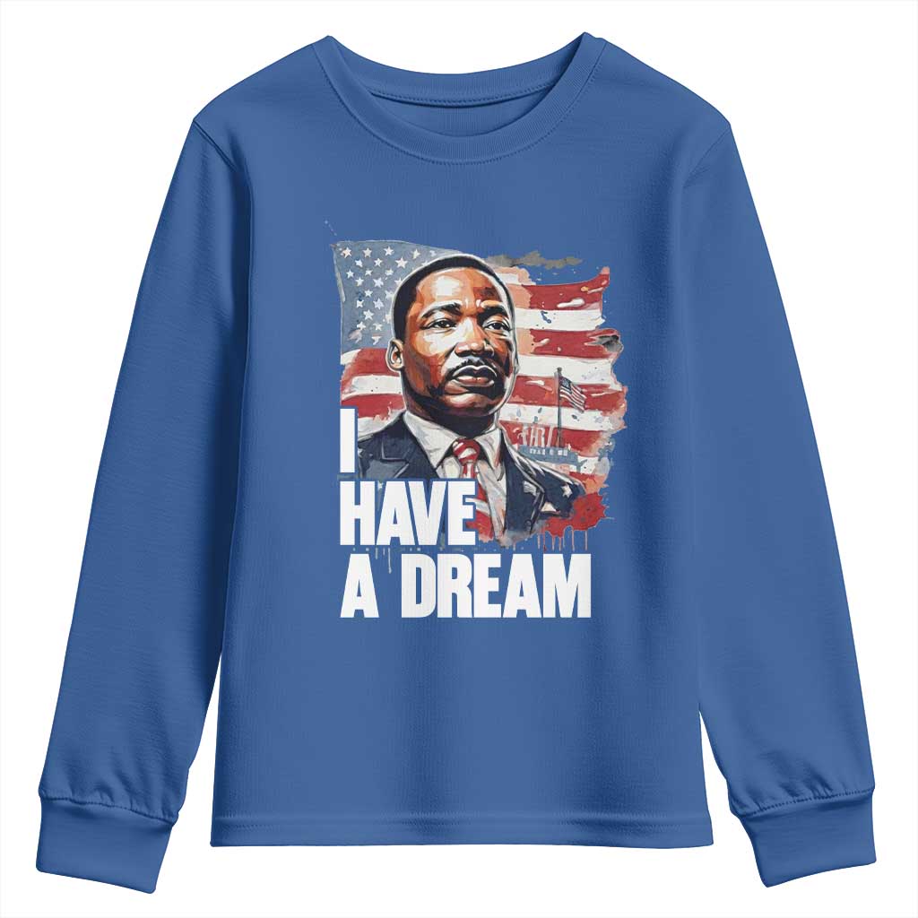Martin Luther King Jr Youth Sweatshirt I Have A Dream - African Pride