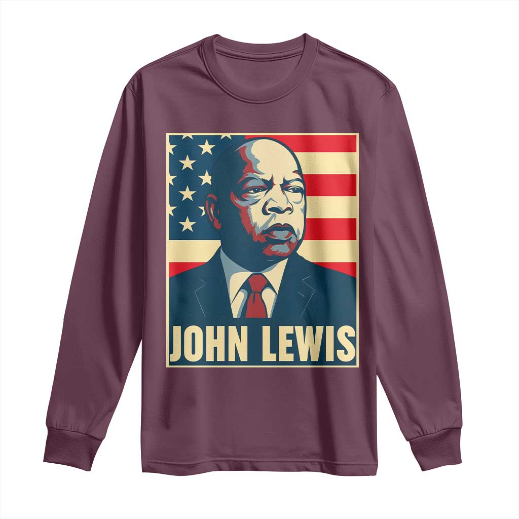 John Lewis Long Sleeve Shirt Black History Month