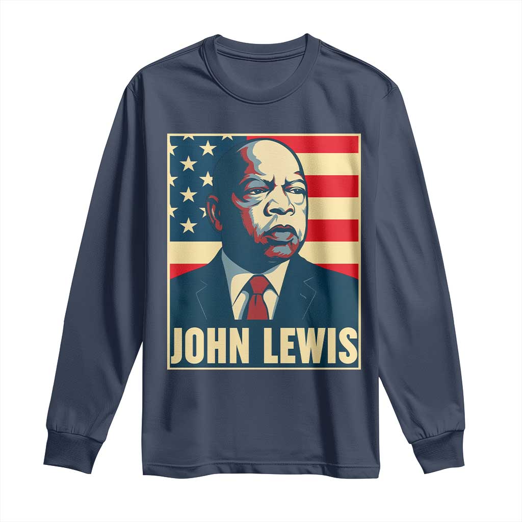 John Lewis Long Sleeve Shirt Black History Month