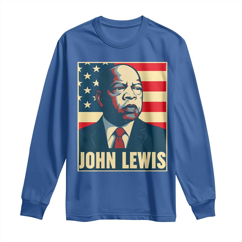 John Lewis Long Sleeve Shirt Black History Month