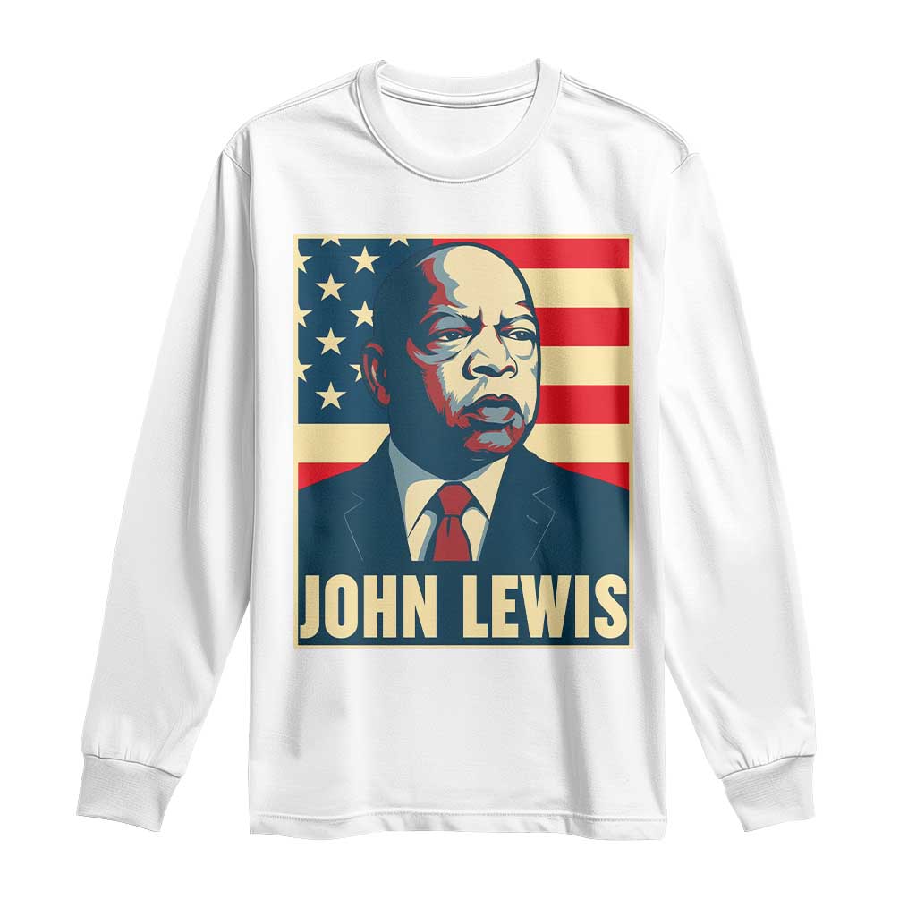 John Lewis Long Sleeve Shirt Black History Month
