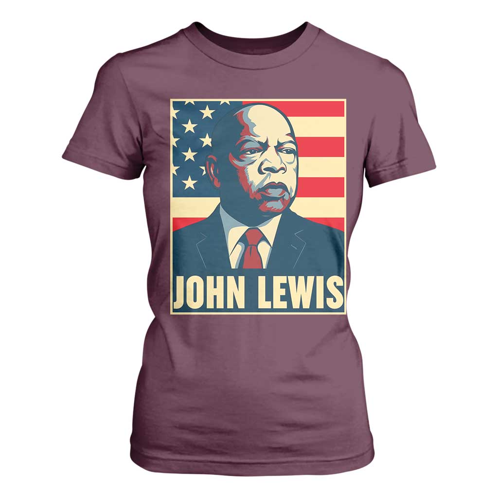 John Lewis T Shirt For Women Black History Month