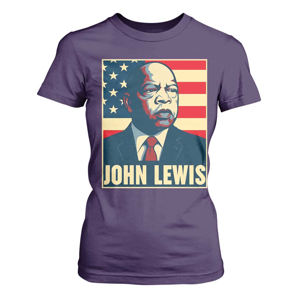 John Lewis T Shirt For Women Black History Month