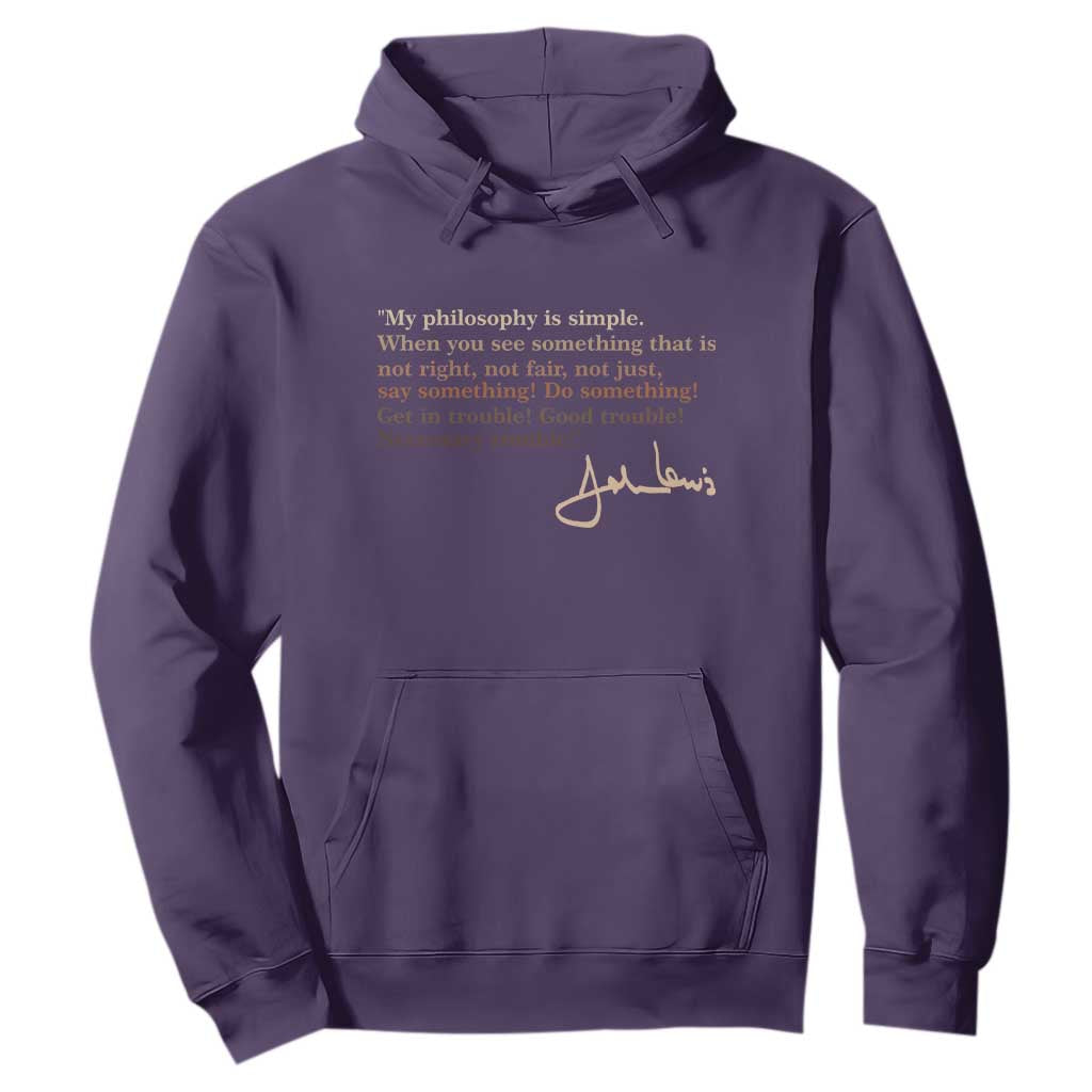 John Lewis Quote Hoodie Black History Month