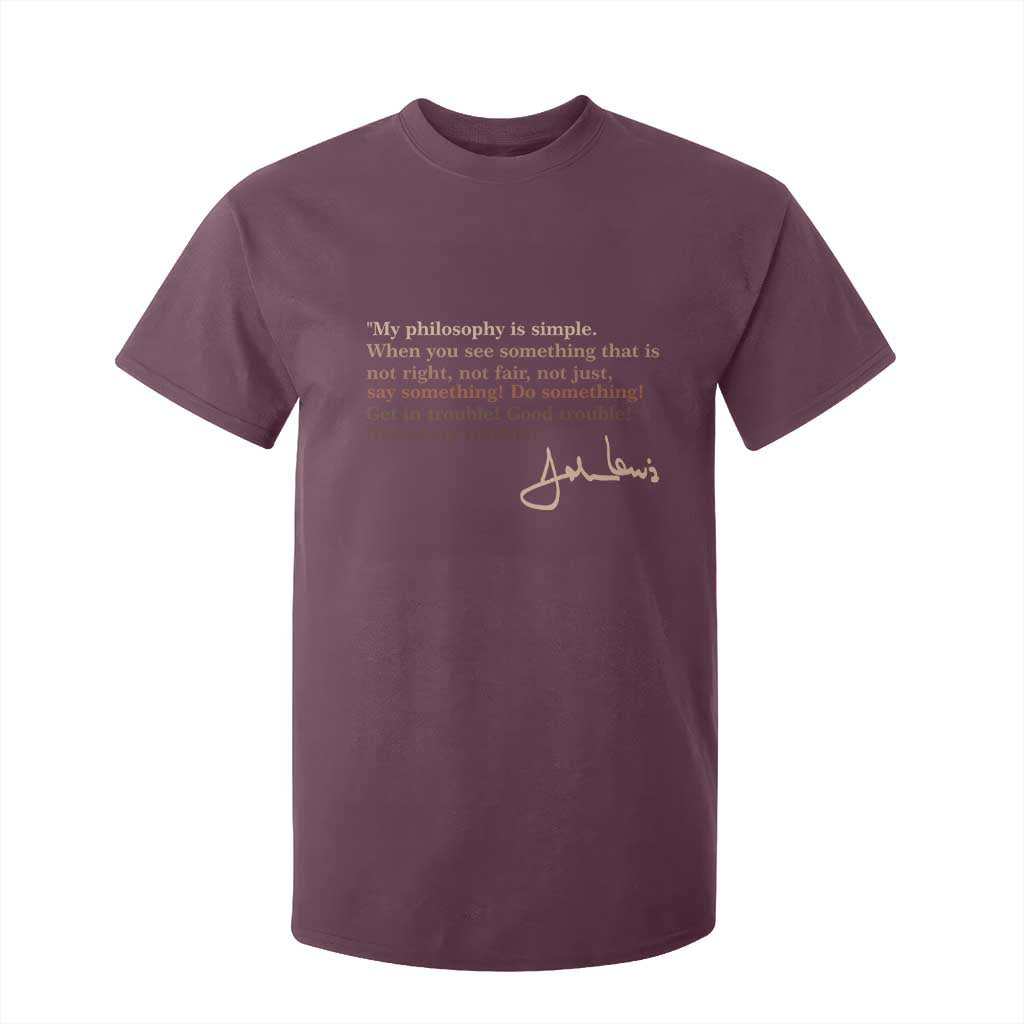 John Lewis Quote T Shirt For Kid Black History Month