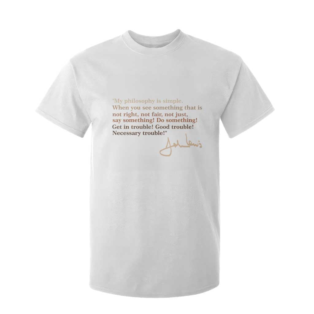 John Lewis Quote T Shirt For Kid Black History Month
