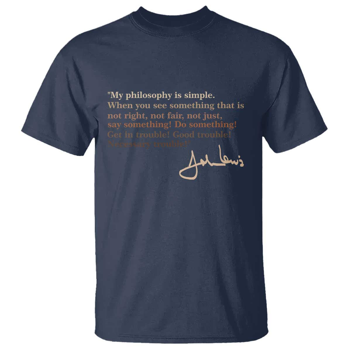 John Lewis Quote T Shirt Black History Month