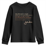 John Lewis Quote Youth Sweatshirt Black History Month