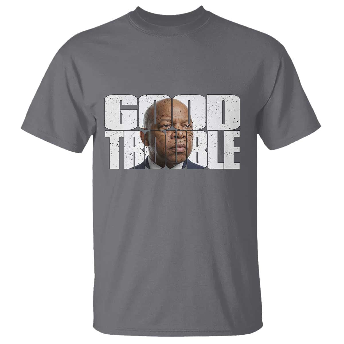 John Lewis Quote Affrican American T Shirt Black History Good Trouble