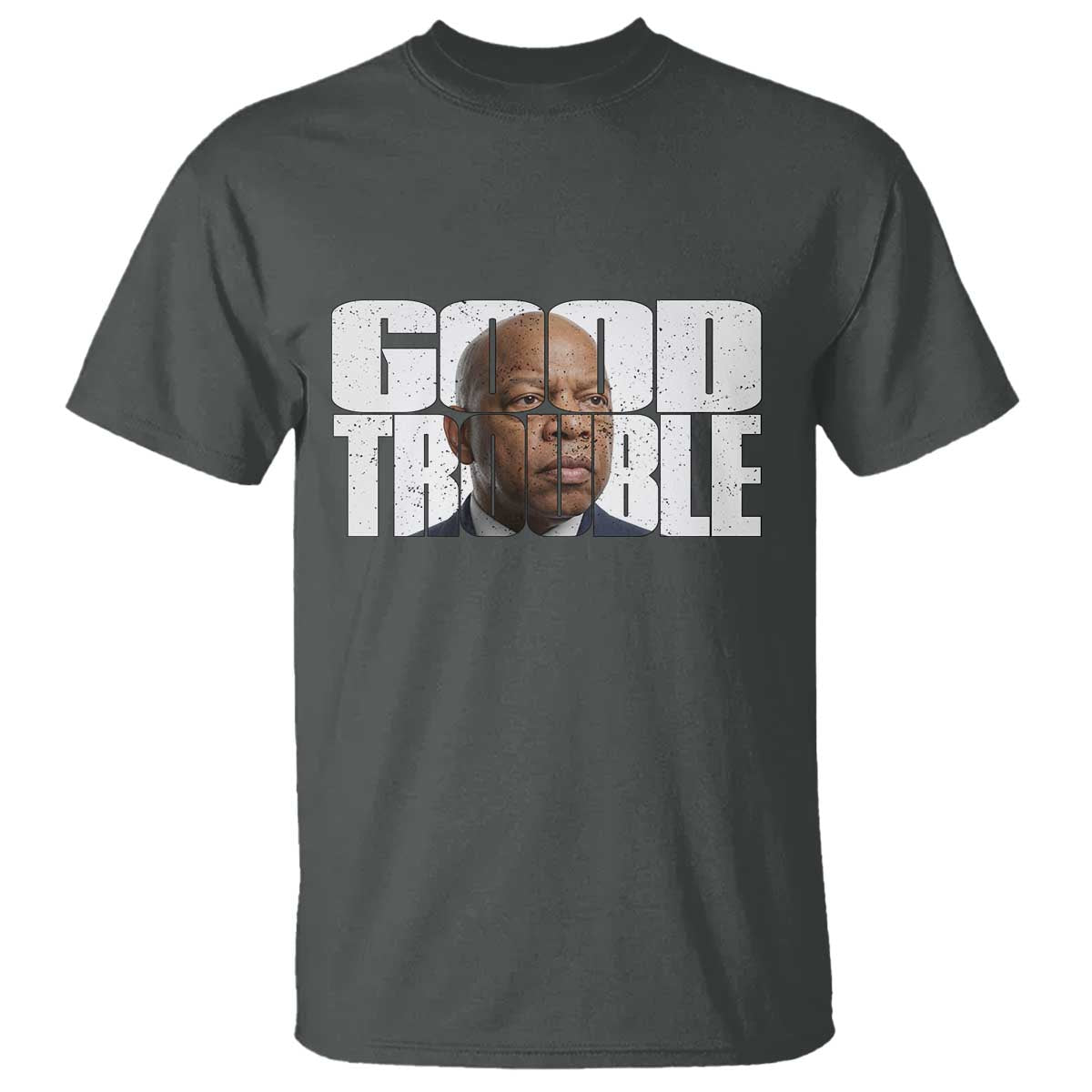 John Lewis Quote Affrican American T Shirt Black History Good Trouble