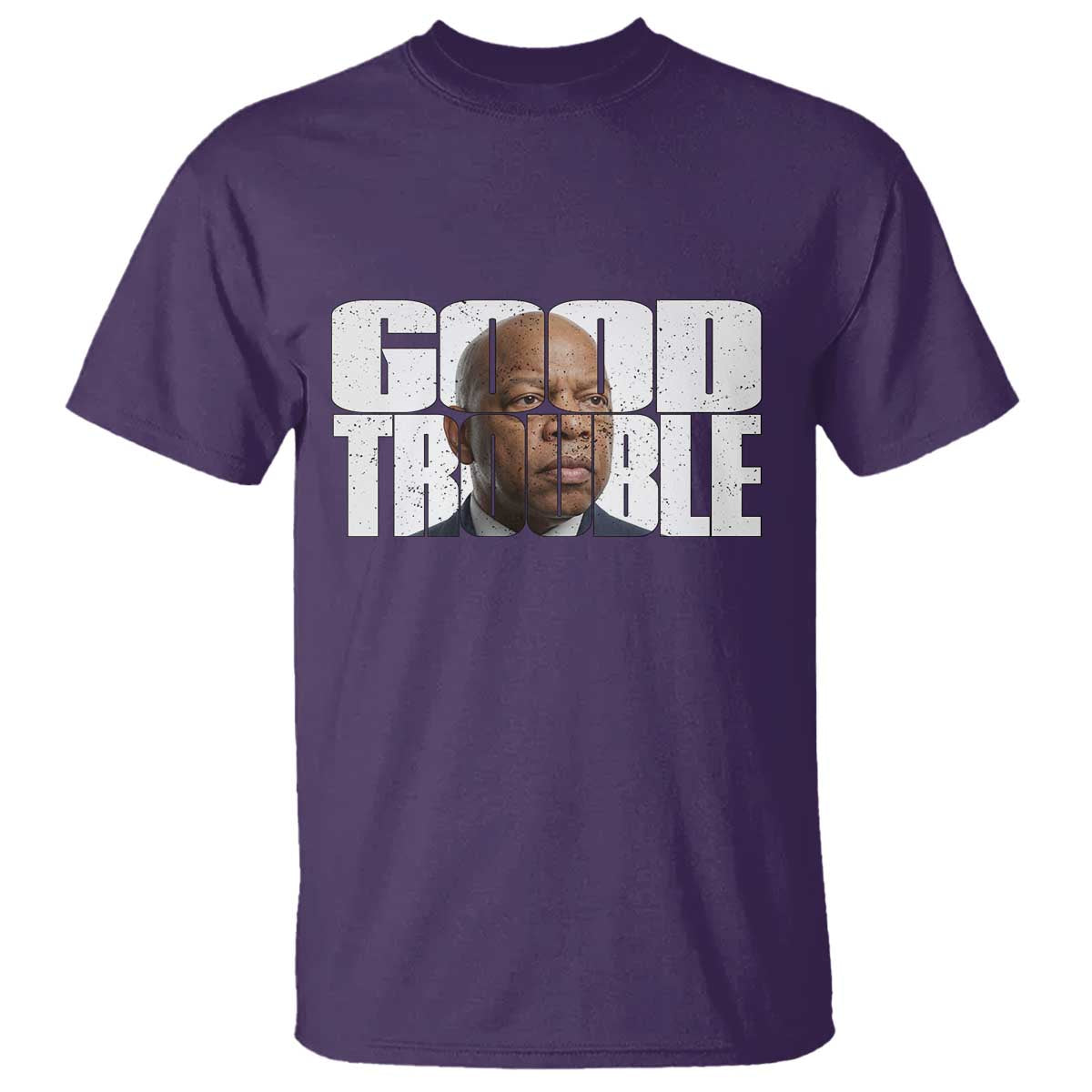 John Lewis Quote Affrican American T Shirt Black History Good Trouble