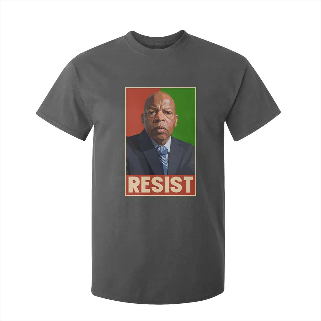 Resist Protest Civil Rights T Shirt For Kid John Lewis Black History