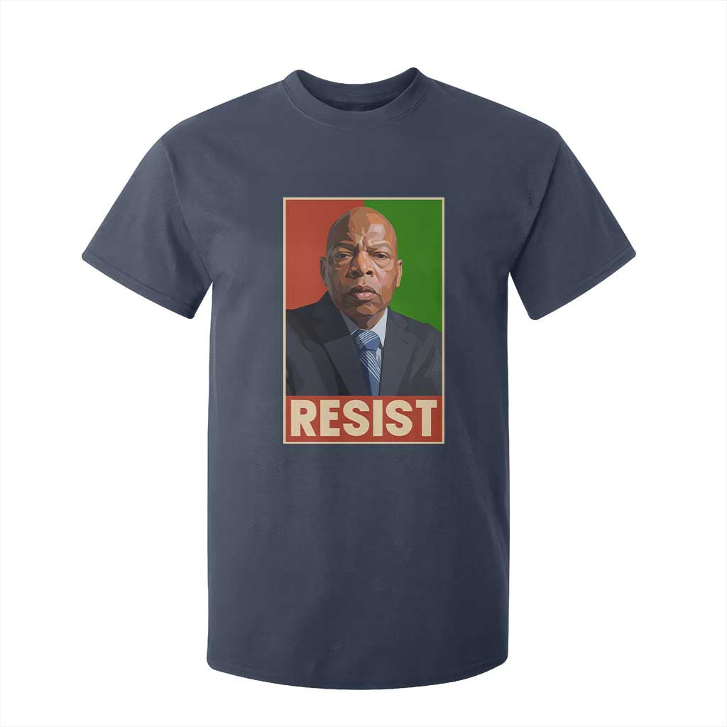 Resist Protest Civil Rights T Shirt For Kid John Lewis Black History