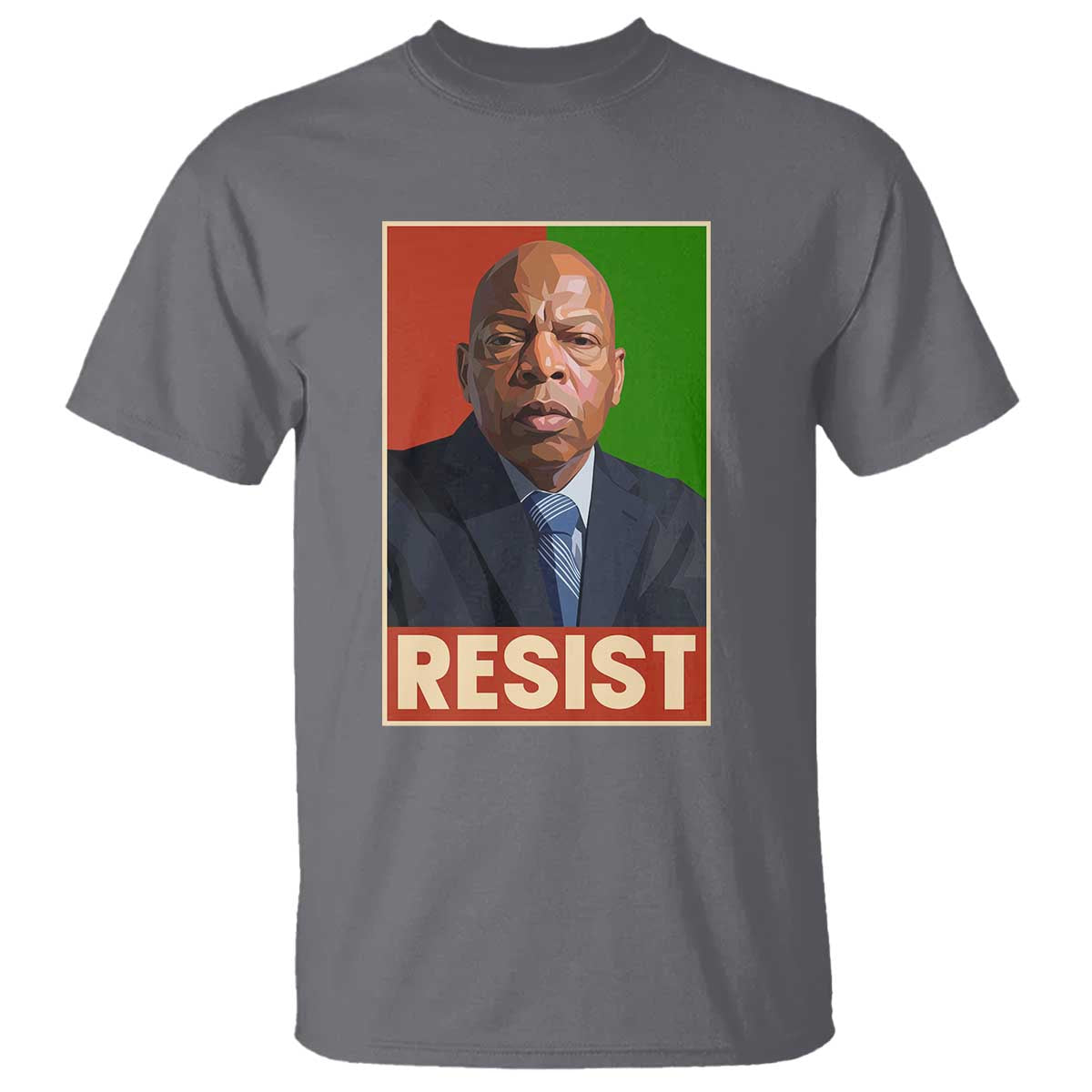 Resist Protest Civil Rights T Shirt John Lewis Black History