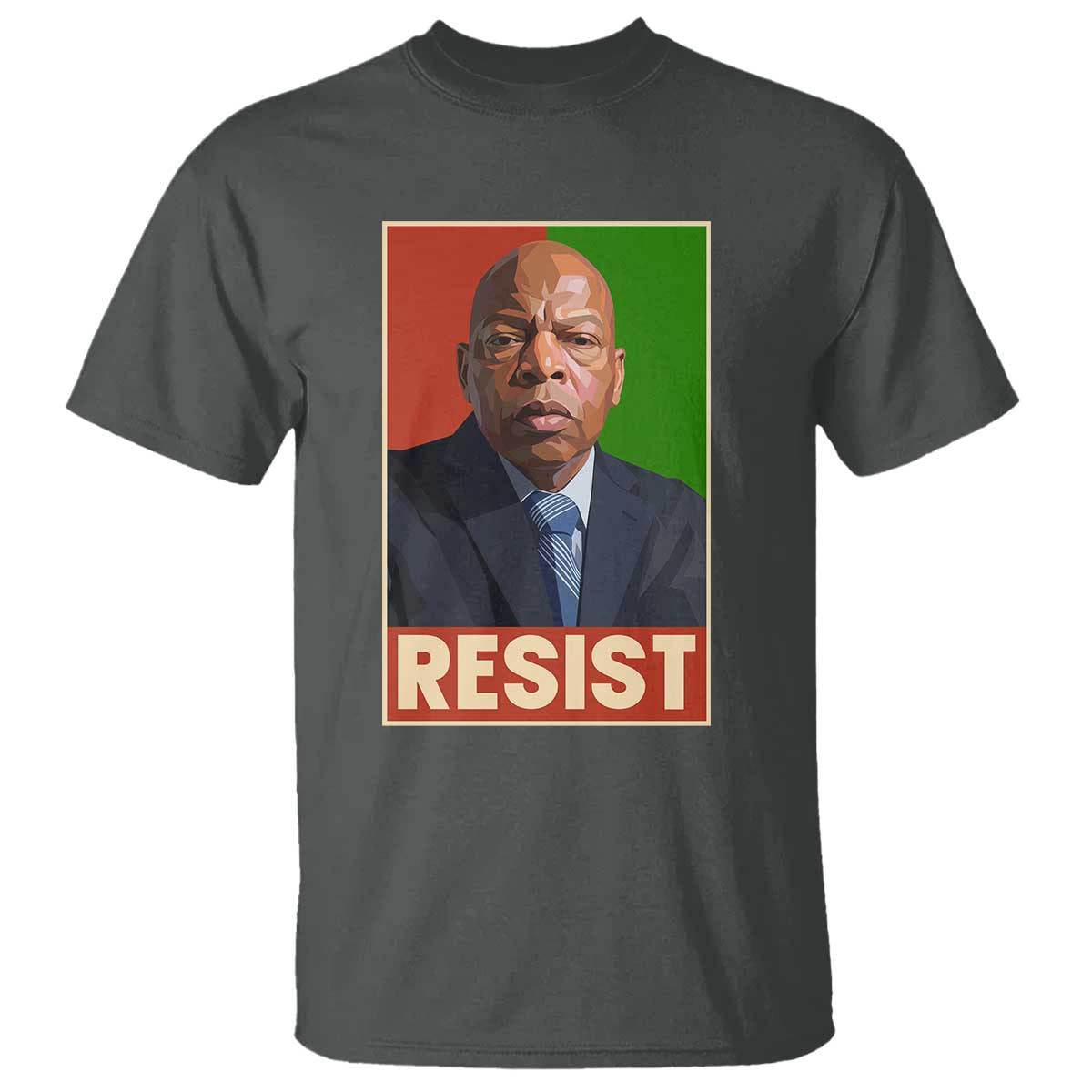 Resist Protest Civil Rights T Shirt John Lewis Black History
