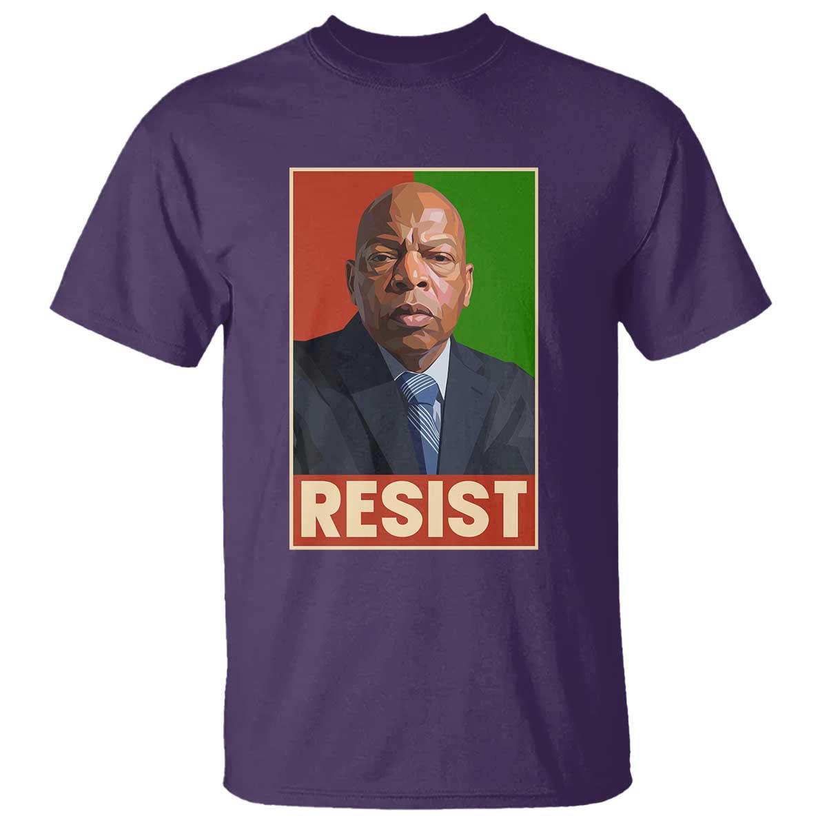 Resist Protest Civil Rights T Shirt John Lewis Black History