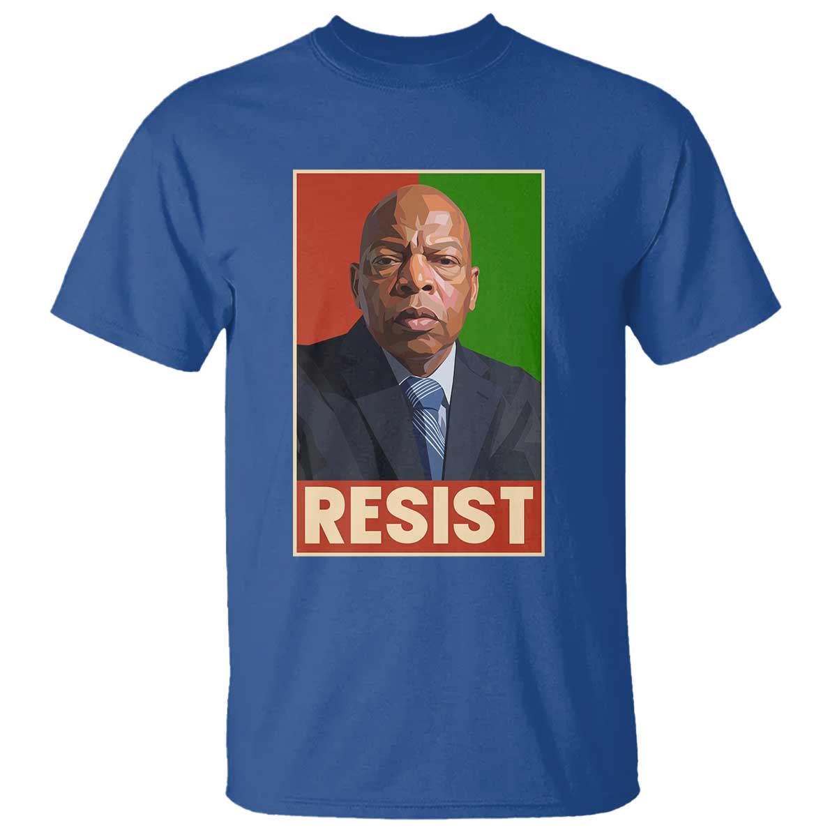 Resist Protest Civil Rights T Shirt John Lewis Black History