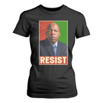 Resist Protest Civil Rights T Shirt For Women John Lewis Black History
