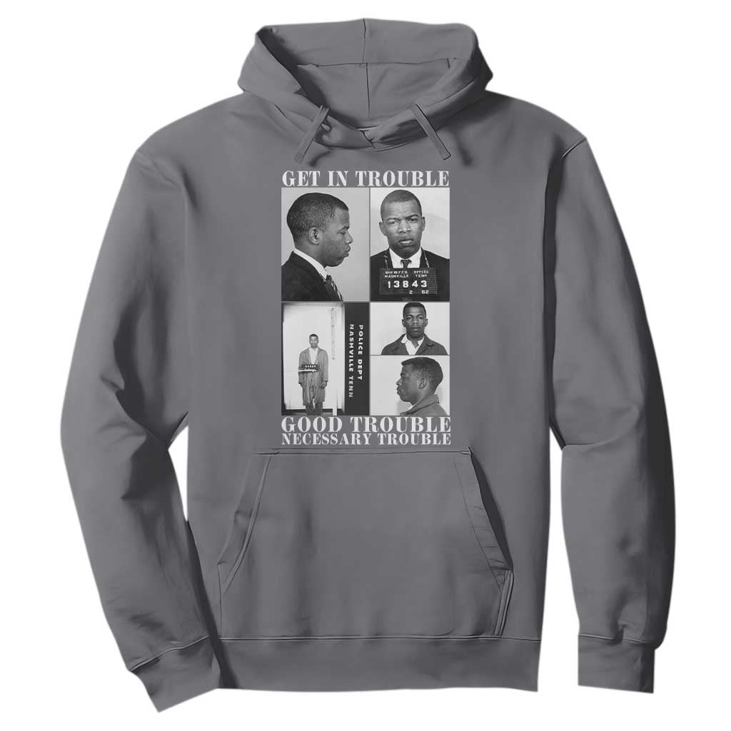 John Lewis Affrican American Hoodie Get in Good Necessary Trouble