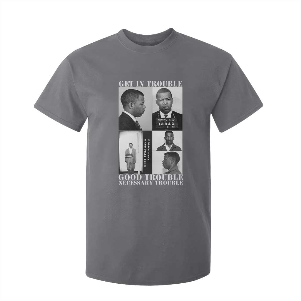 John Lewis Affrican American T Shirt For Kid Get in Good Necessary Trouble