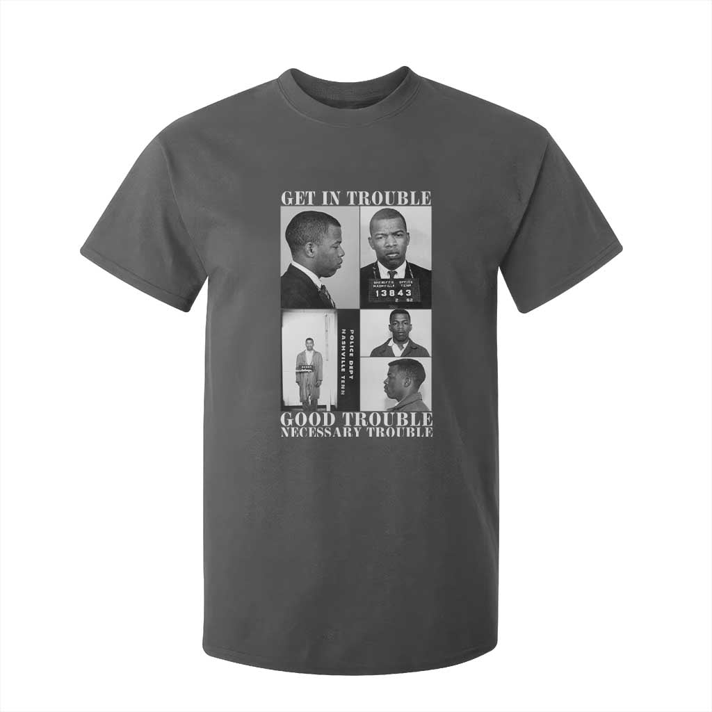 John Lewis Affrican American T Shirt For Kid Get in Good Necessary Trouble