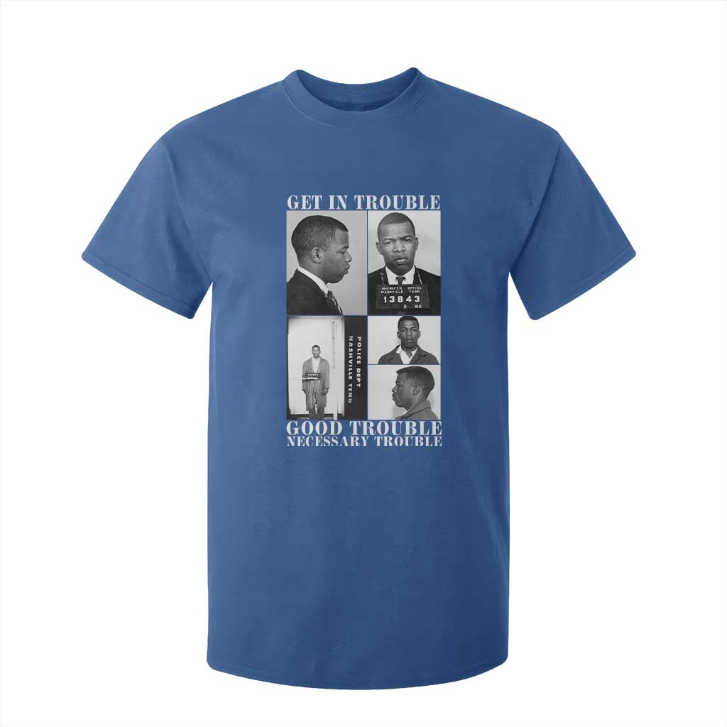John Lewis Affrican American T Shirt For Kid Get in Good Necessary Trouble