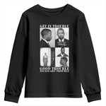 John Lewis Affrican American Youth Sweatshirt Get in Good Necessary Trouble