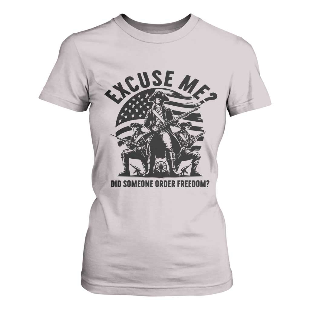 Freedom Resist Protest Civil Rights T Shirt For Women Excuse Me Did Someone Order Freedom