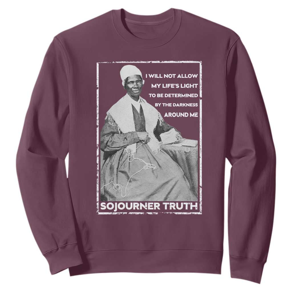 Sojourner Truth Quote Sweatshirt Black History Month Strong Woman