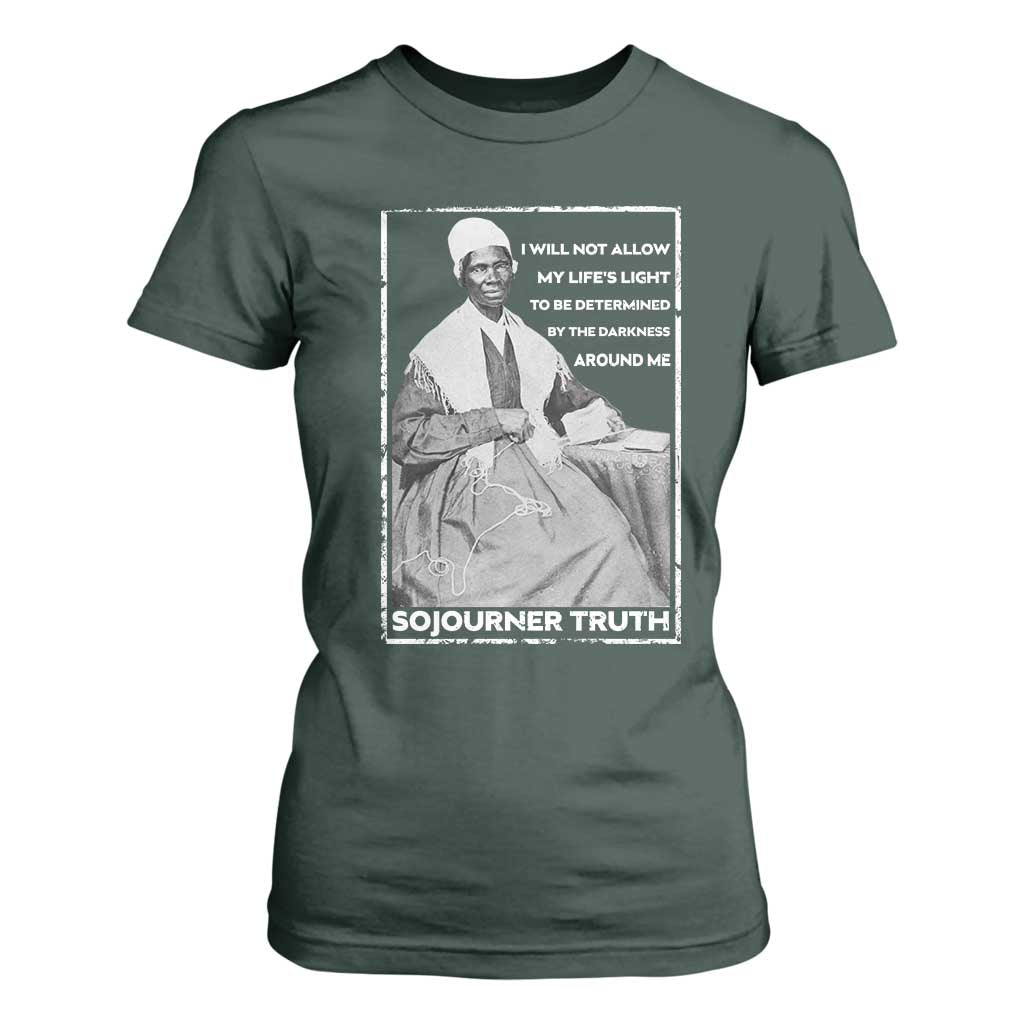 Sojourner Truth Quote T Shirt For Women Black History Month Strong Woman