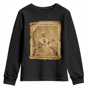 Sojourner Truth Youth Sweatshirt Black Women Quote
