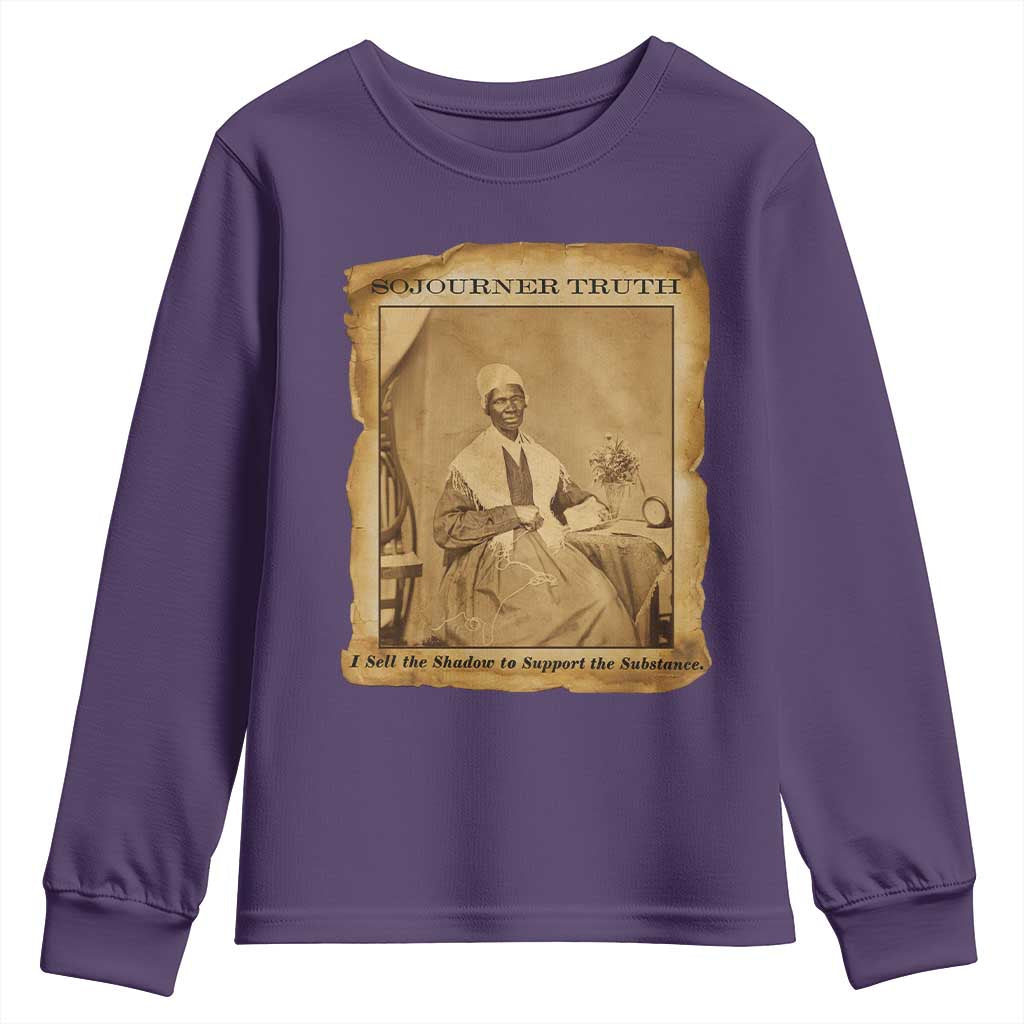 Sojourner Truth Youth Sweatshirt Black Women Quote