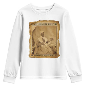 Sojourner Truth Youth Sweatshirt Black Women Quote