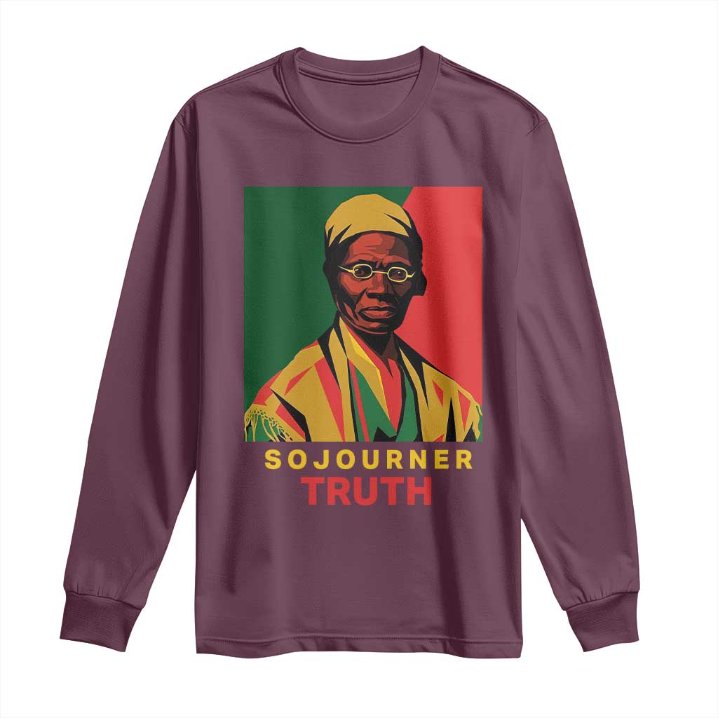 Sojourner Truth Long Sleeve Shirt Black History Month