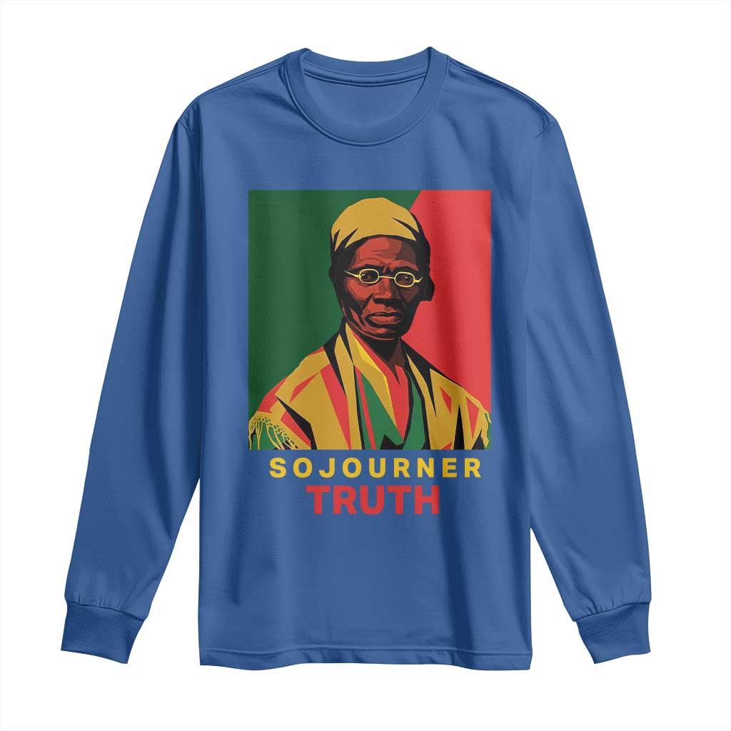 Sojourner Truth Long Sleeve Shirt Black History Month