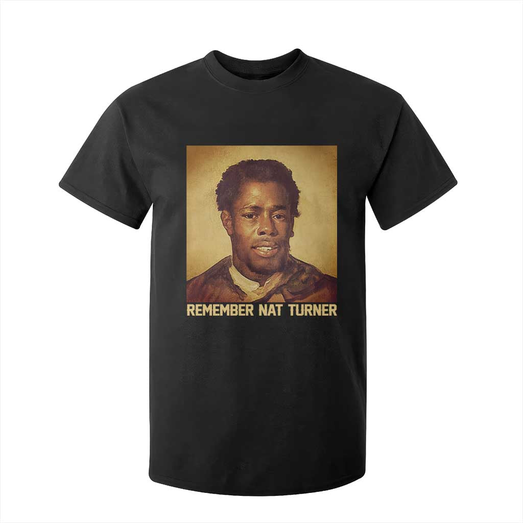 Nat Turner T Shirt For Kid Black History Month