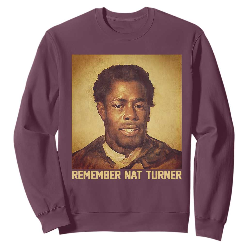 Nat Turner Sweatshirt Black History Month