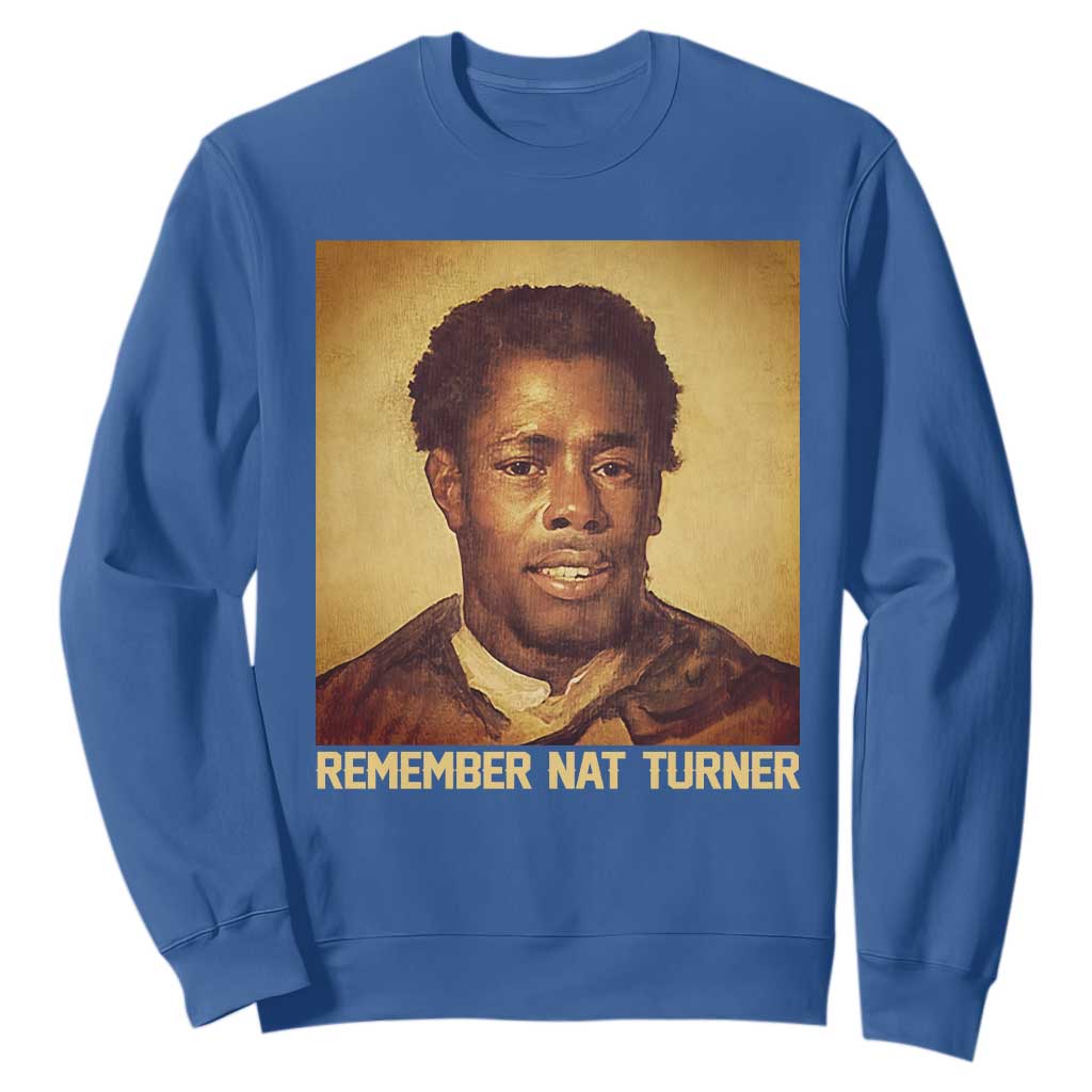 Nat Turner Sweatshirt Black History Month
