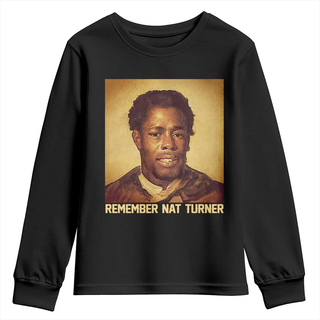 Nat Turner Youth Sweatshirt Black History Month