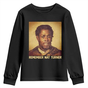 Nat Turner Youth Sweatshirt Black History Month