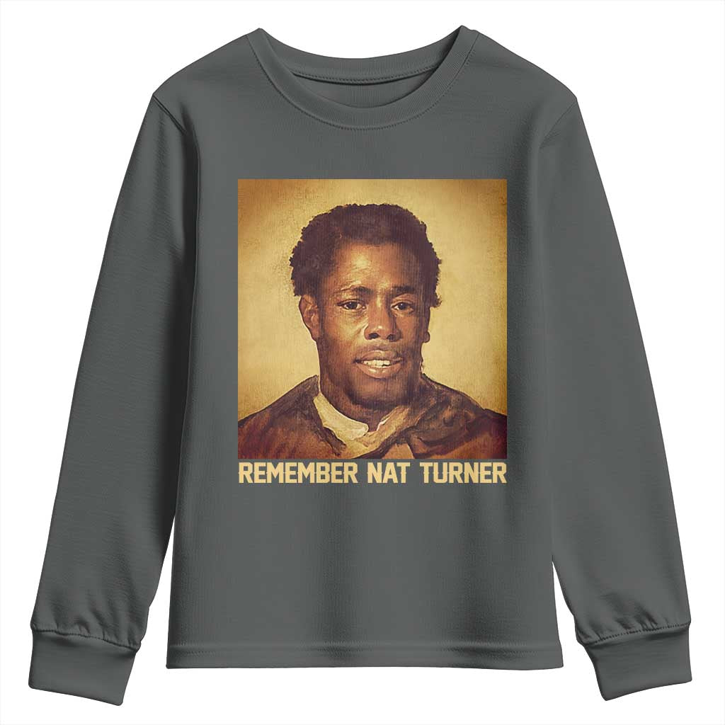 Nat Turner Youth Sweatshirt Black History Month