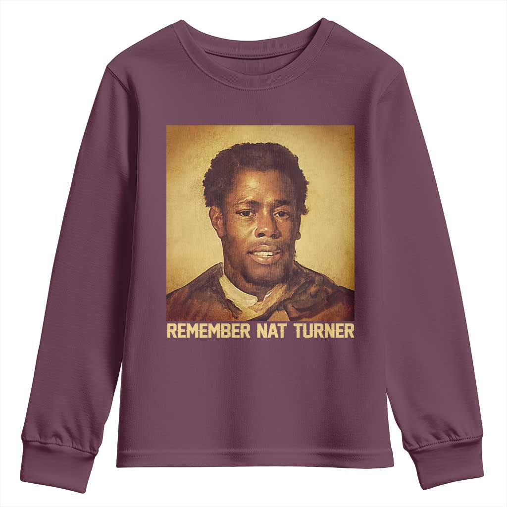 Nat Turner Youth Sweatshirt Black History Month