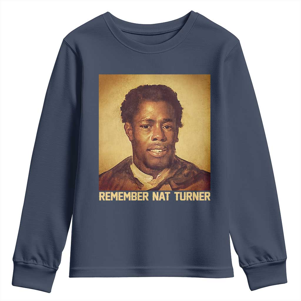 Nat Turner Youth Sweatshirt Black History Month