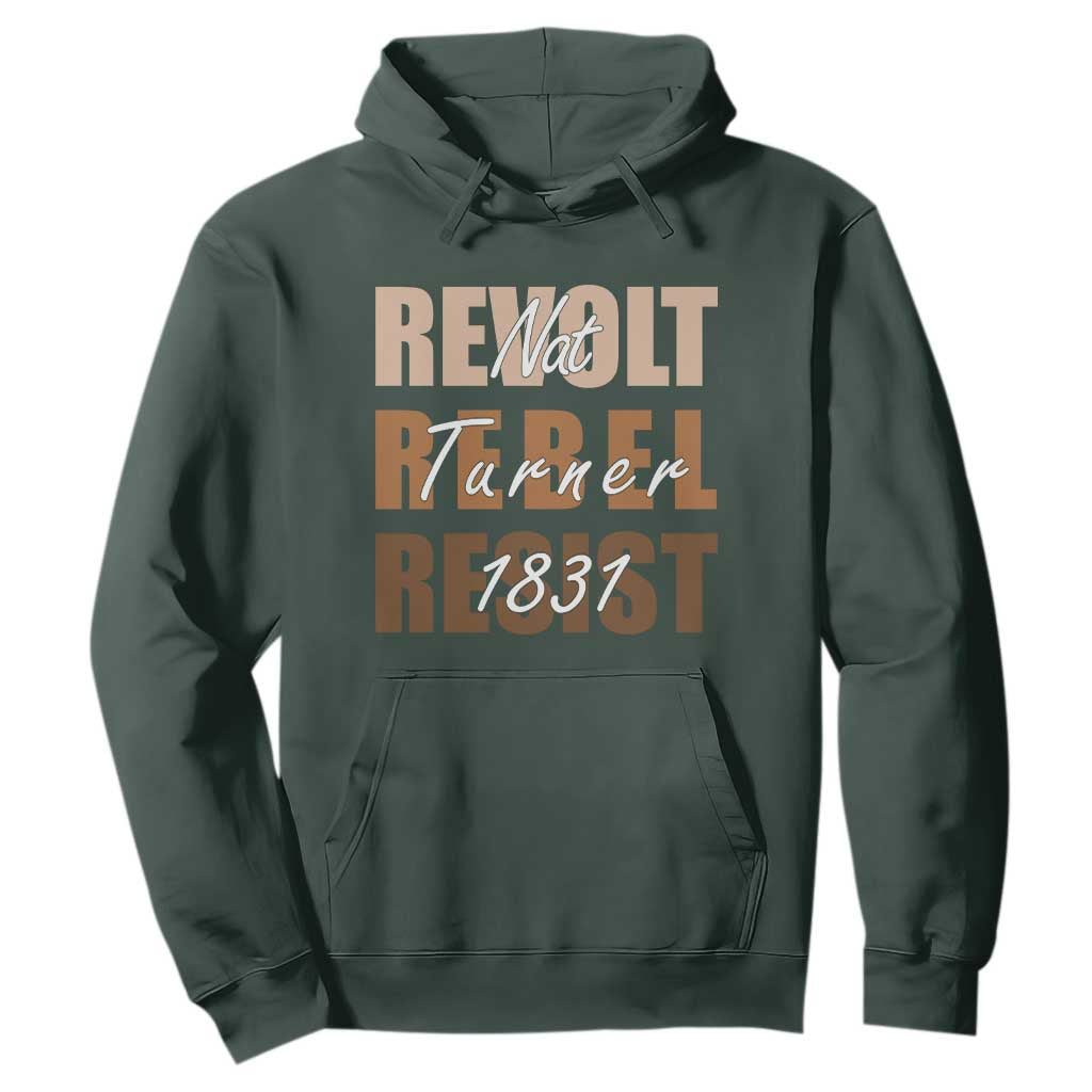 Nat Turner Quote Hoodie Black History Month