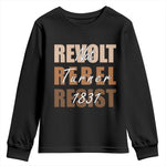 Nat Turner Quote Youth Sweatshirt Black History Month