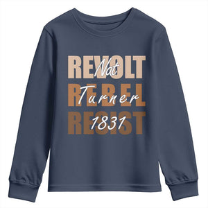 Nat Turner Quote Youth Sweatshirt Black History Month